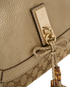 Bella Flap Satchel, &pound;280, Handbags, Beige, Canvas, Other view